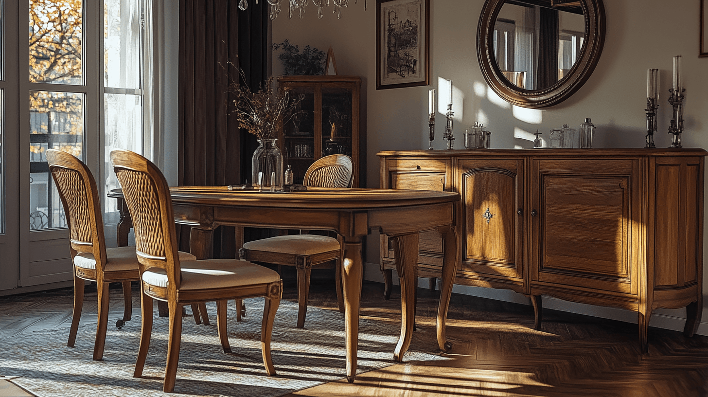 Möbelklassiker für das Esszimmer im Vintage-Stil