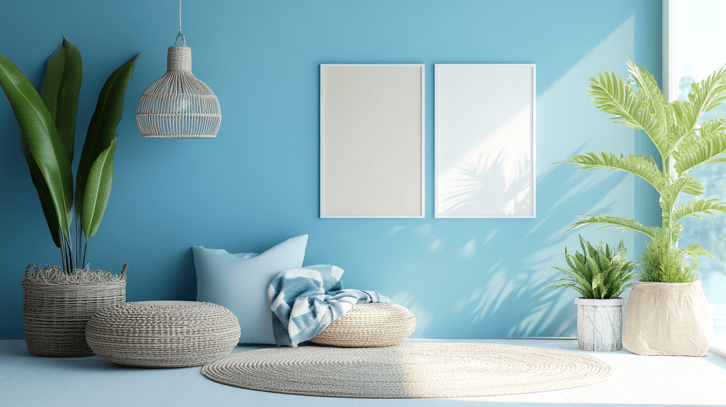Farbgestaltung im Coastal Chic: Die perfekte Meeresbrise