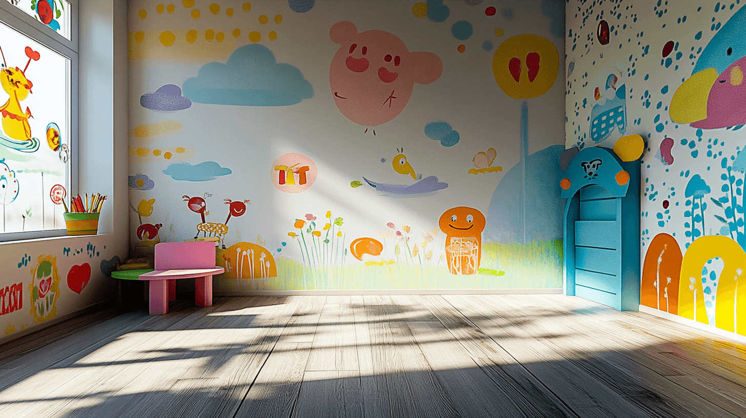 Kreative Wandgestaltungen für das Kinderzimmer