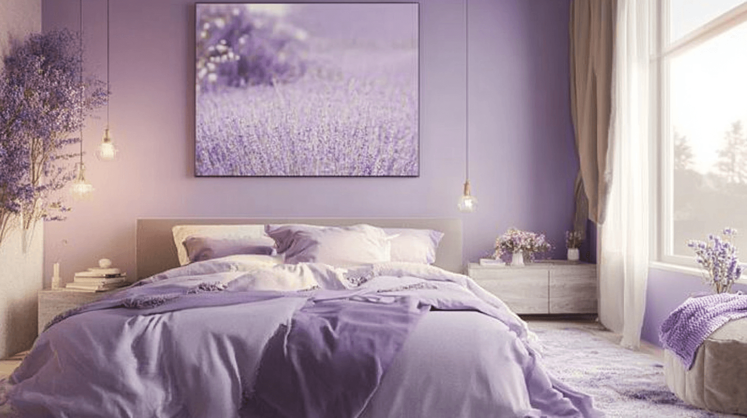 Wohnstile mit Lavendelfarben: Von modern bis romantisch