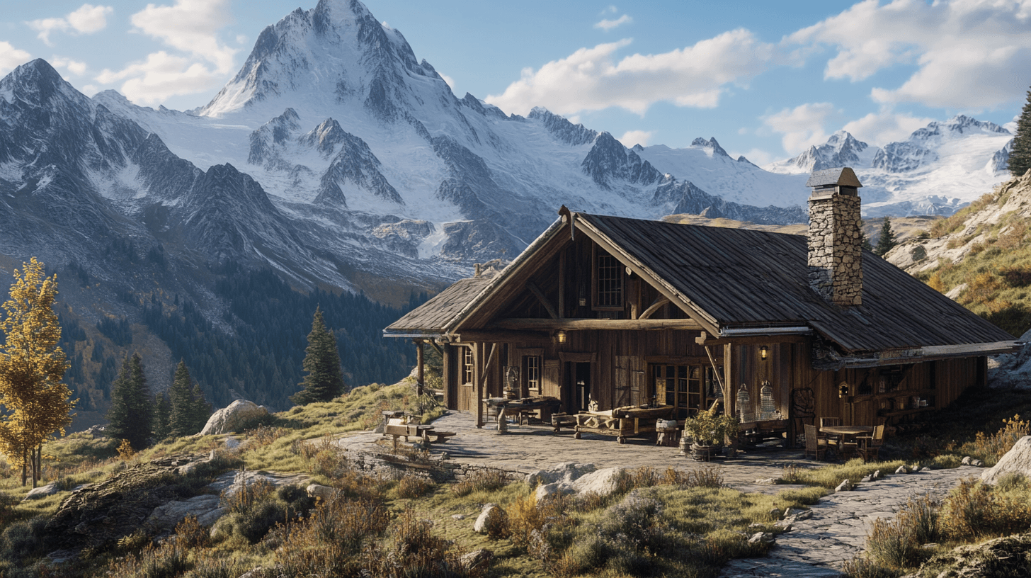 Mountain Lodge: Rustikal und gemütlich in den Bergen
