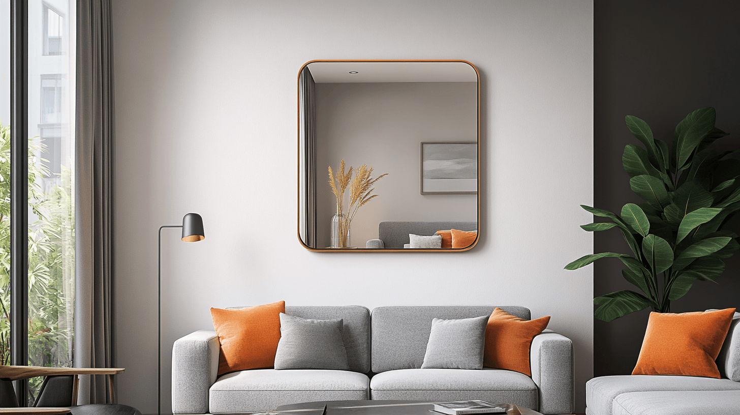 Alles im Blick: Wandspiegel als Design-Element