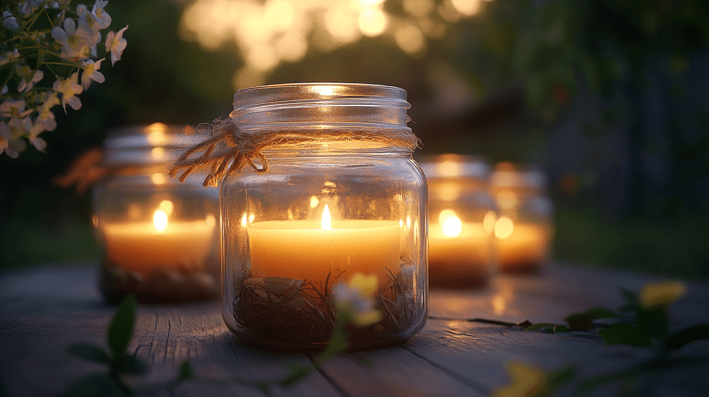DIY-Ideen für individuelle Windlichter
