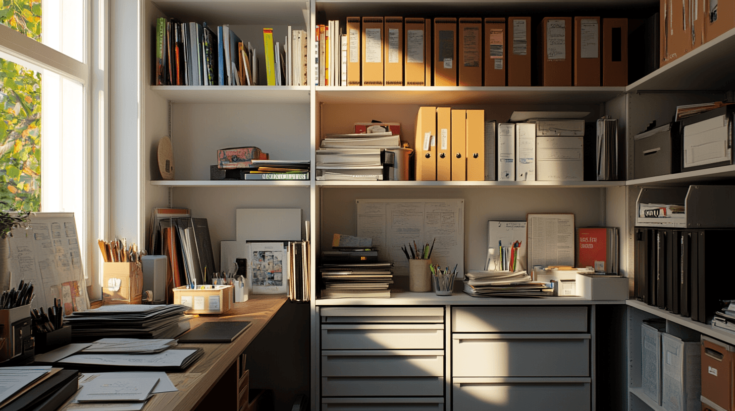 Tipps zur Organisation und Ordnung im Kleiderschrank-Büro