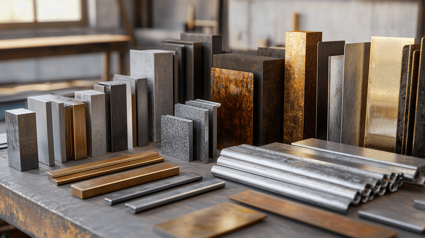 Verschiedene Metallarten und ihre Eigenschaften