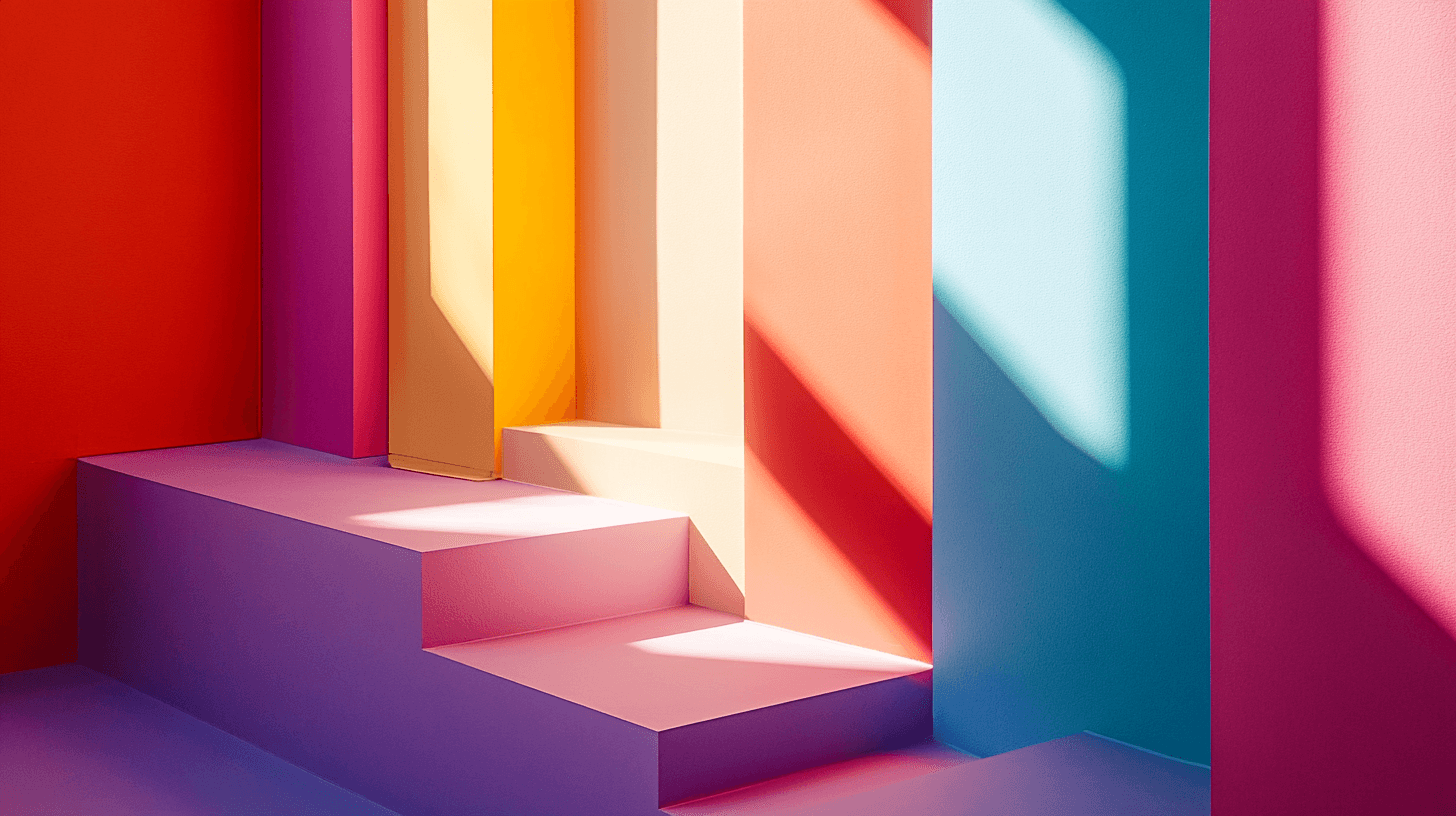 Farbpaletten für kräftige Farben