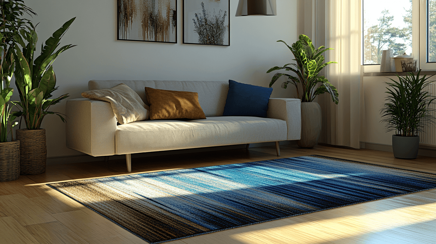 Teppiche als Dekoelemente: Farbe und Textur für den Boden