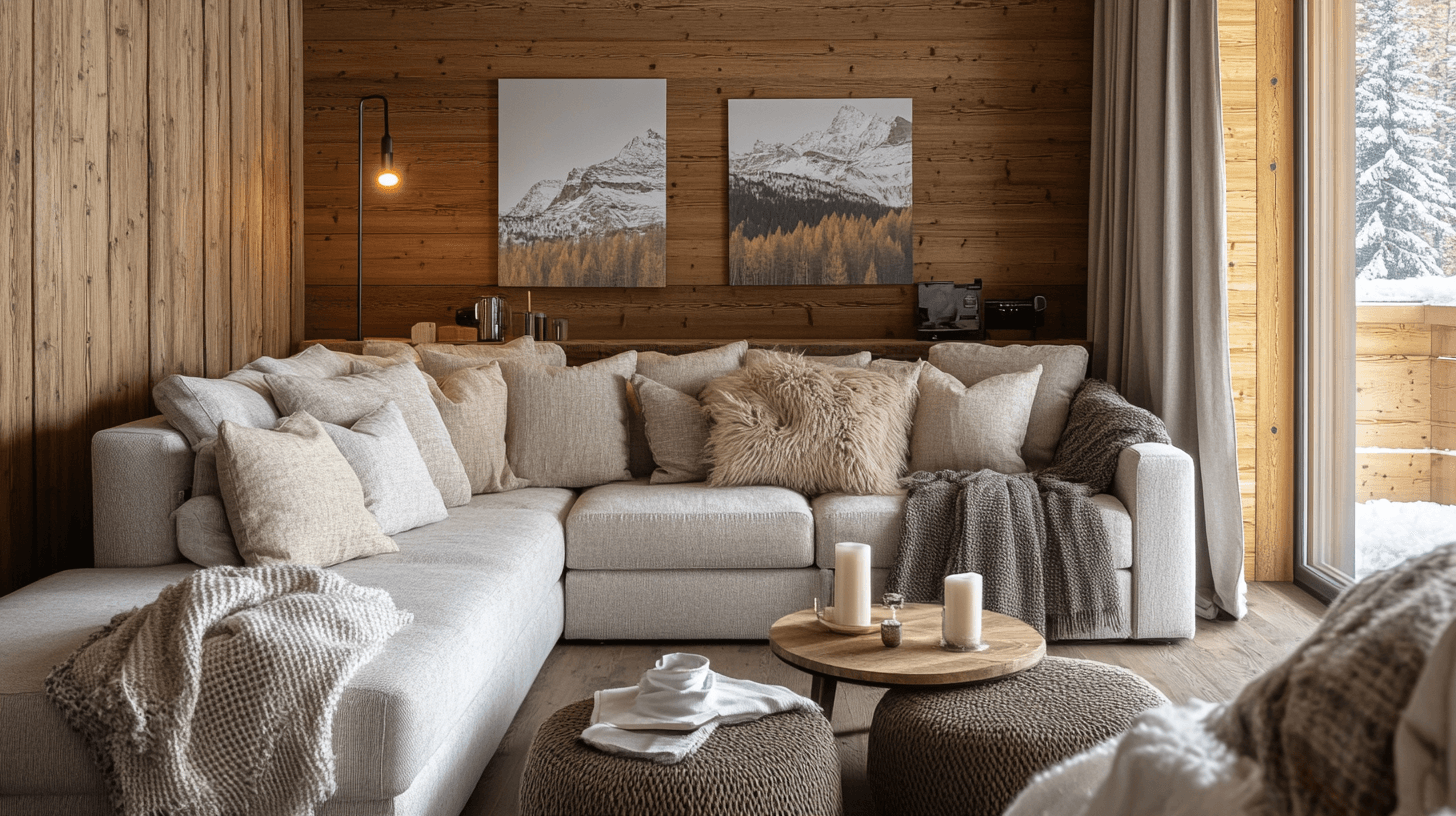 Dekorationselemente für den Mountain Chic