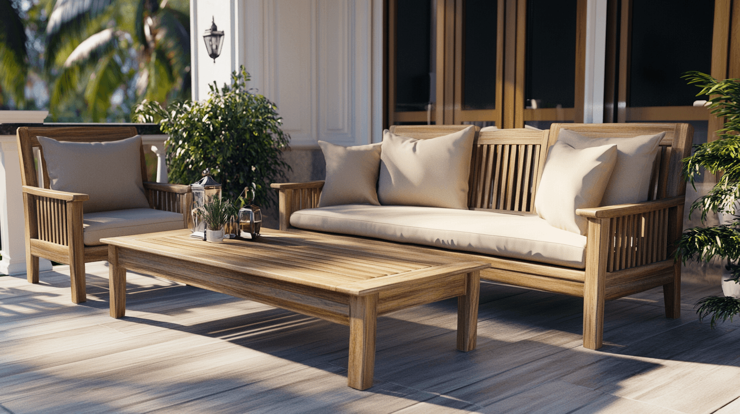 Terrassenmöbel aus Teakholz: Stilvoll und robust