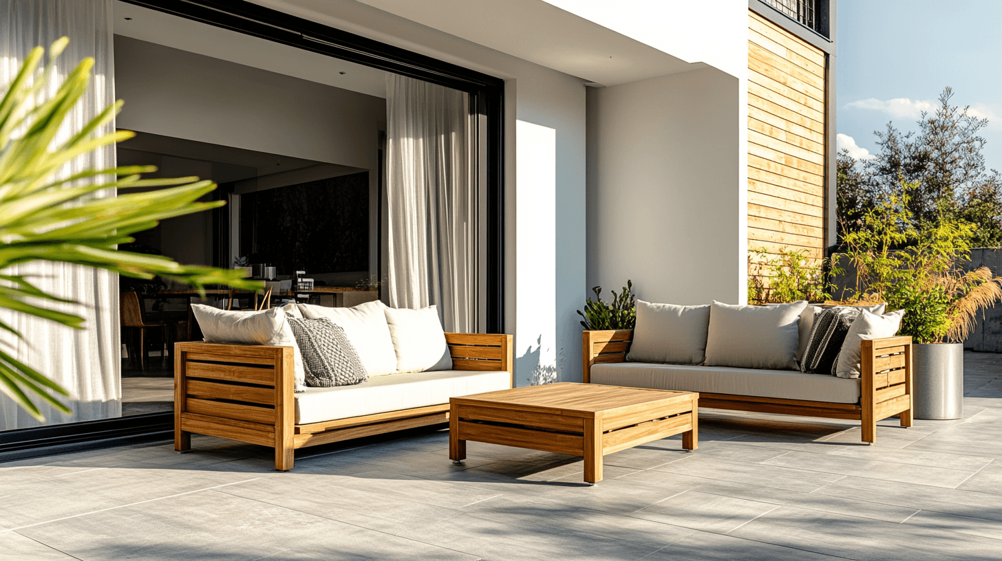 Designtrends bei Teakholz-Terrassenmöbeln