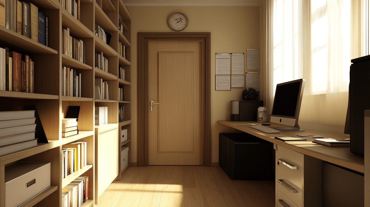 Effiziente Raumlösungen für das Home-Office im Flur