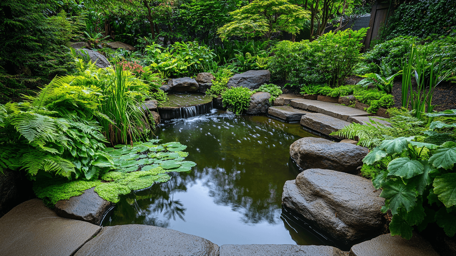 Meditative Gärten für Zuhause