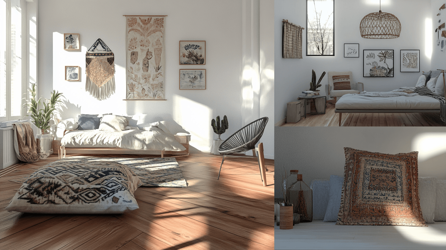 Wohnstile im Scandi-Boho: Wie du den Look in jedem Raum umsetzen kannst
