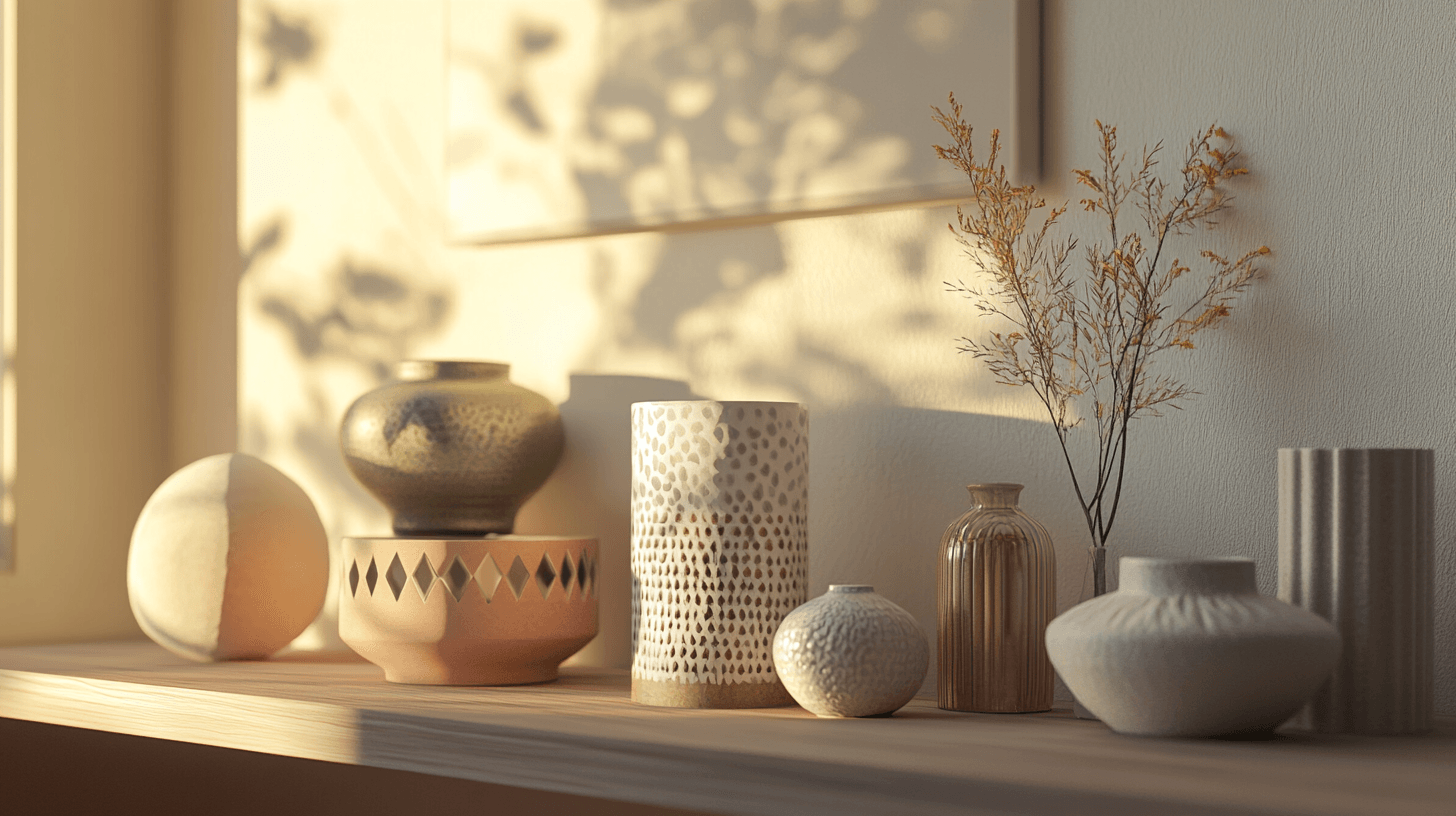 Vielfalt in der Dekoration: Accessoires und Kunst