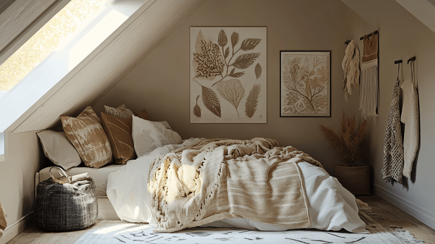 Dekorationstipps für Schlafzimmer mit Dachschrägen