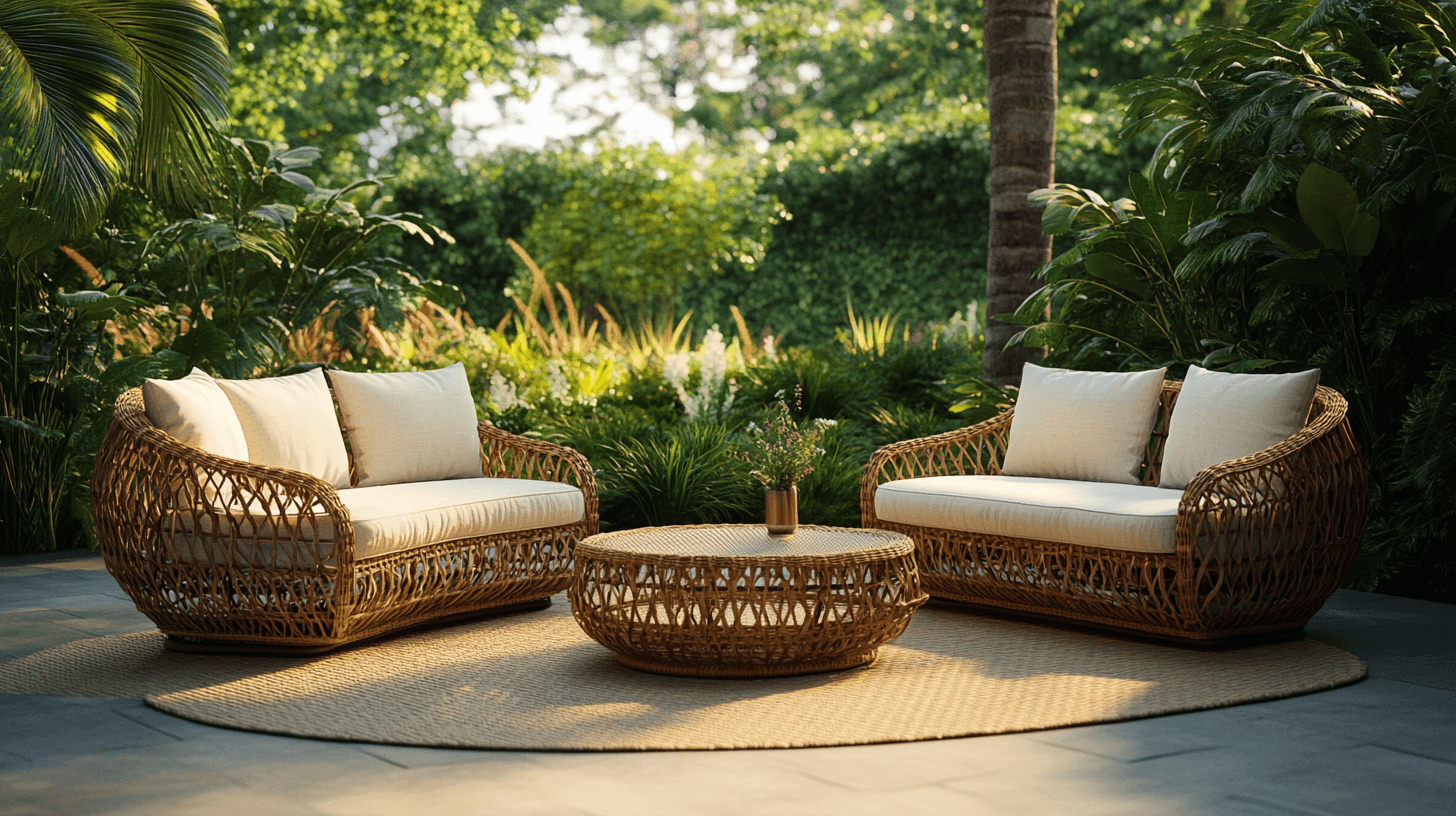 Gartenmöbel aus Rattan: Leicht, robust und zeitlos