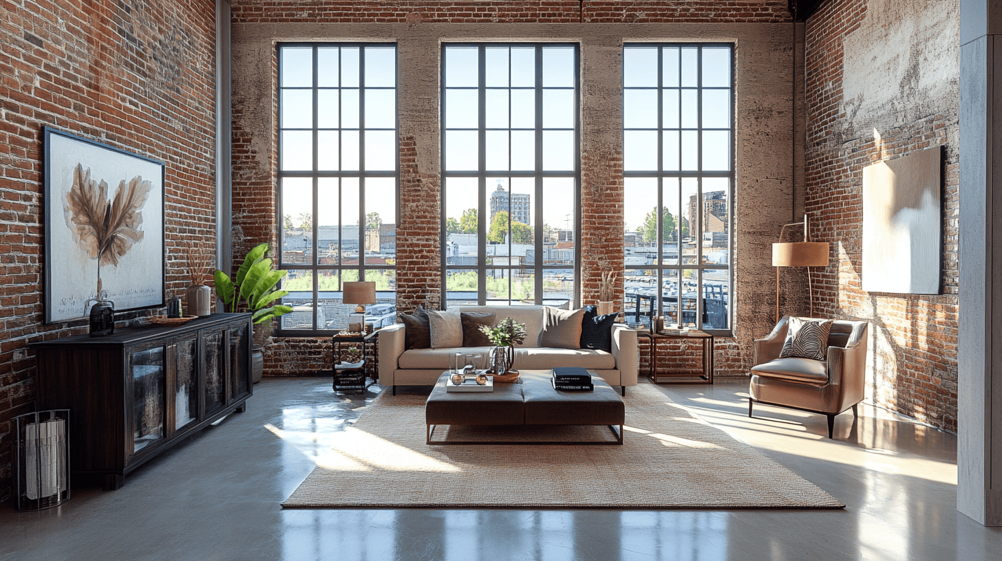Urban Loft: Großzügig und unverputzt