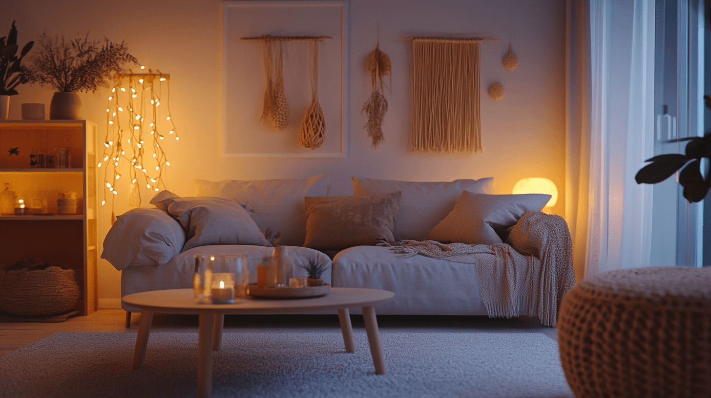 Dekorationselemente im New Nordic Stil