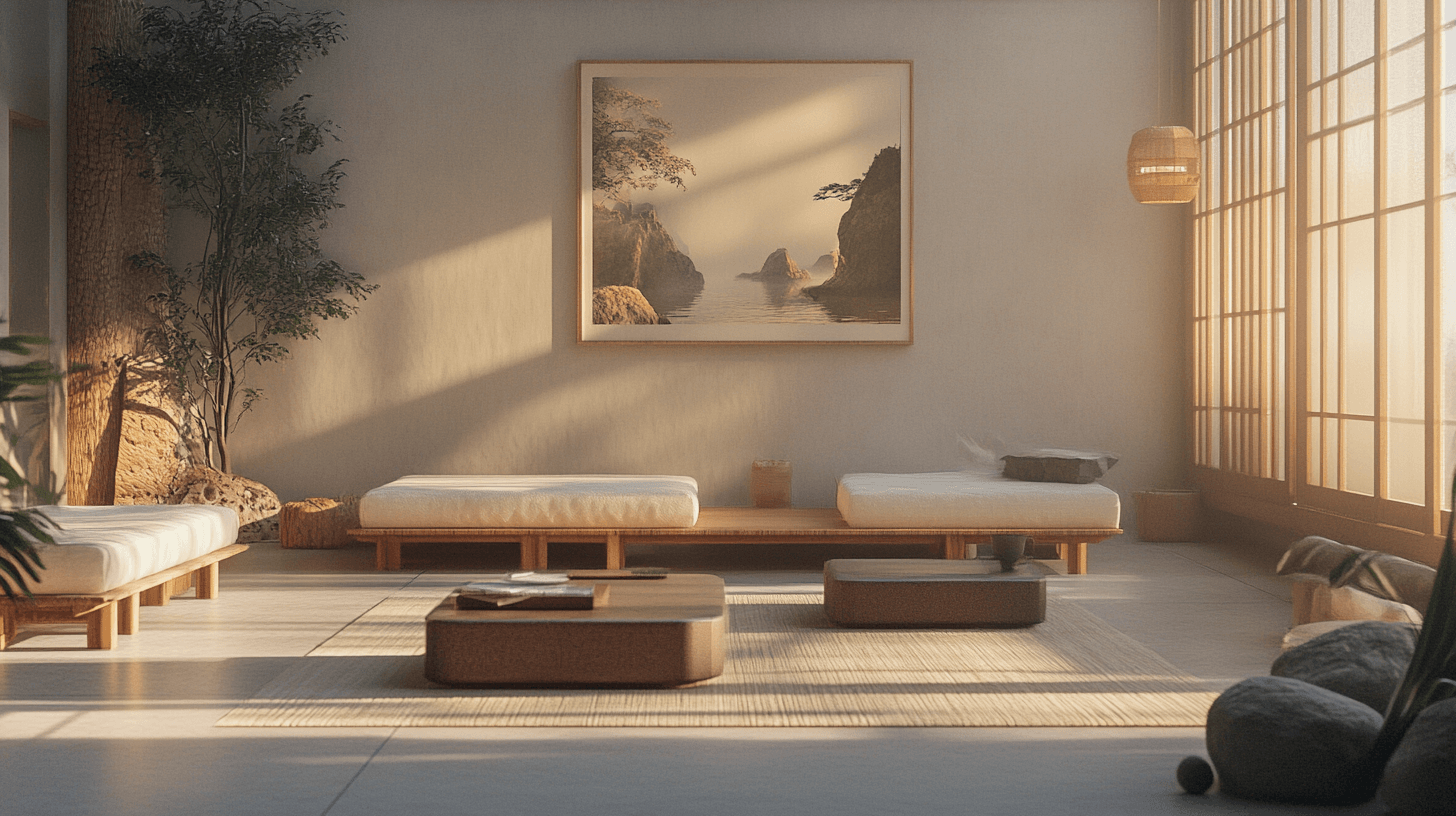 Zen-Design: Ruhe und Ausgeglichenheit im modernen Raum