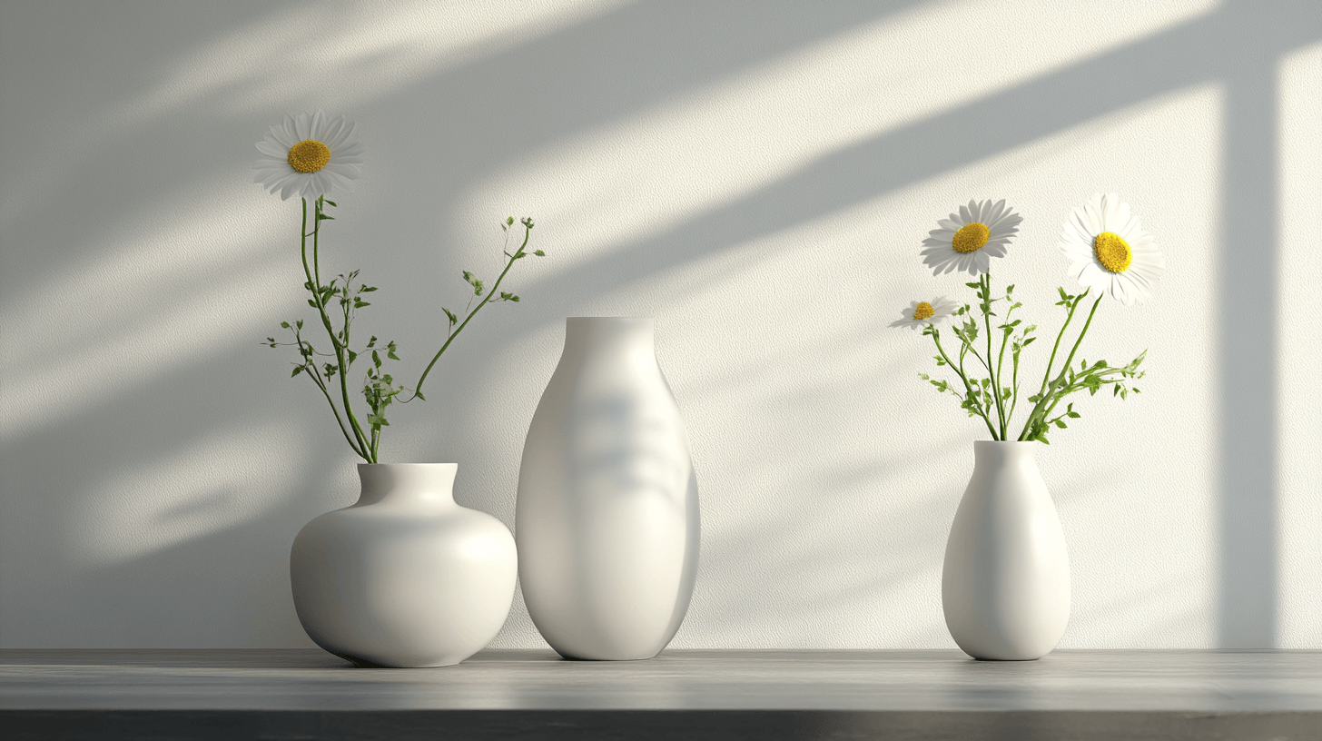 Minimalistische Vasen: Eleganz in Einfachheit