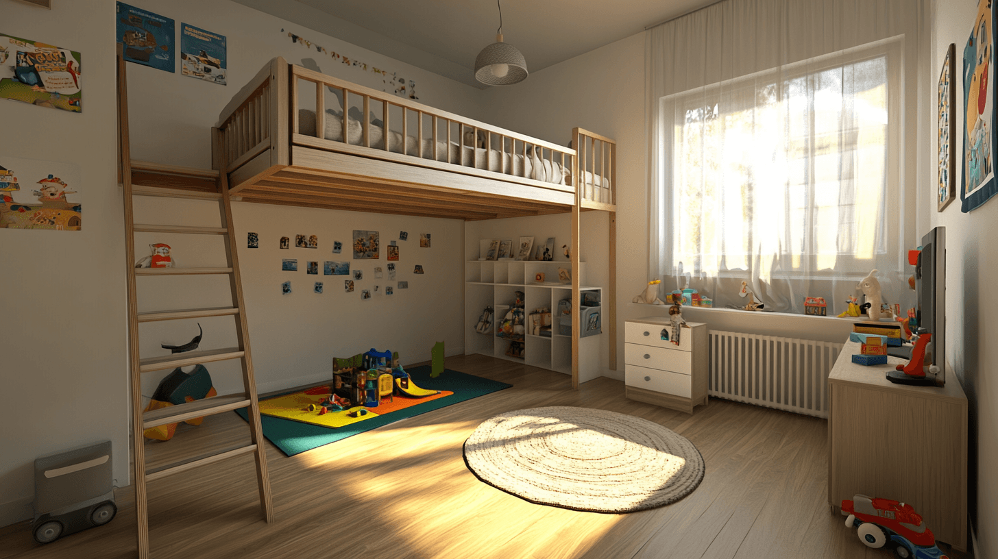 Vorteile eines Hochbetts im Kinderzimmer