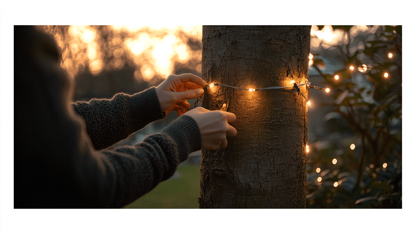 Installationstipps für Outdoor-Lichterketten
