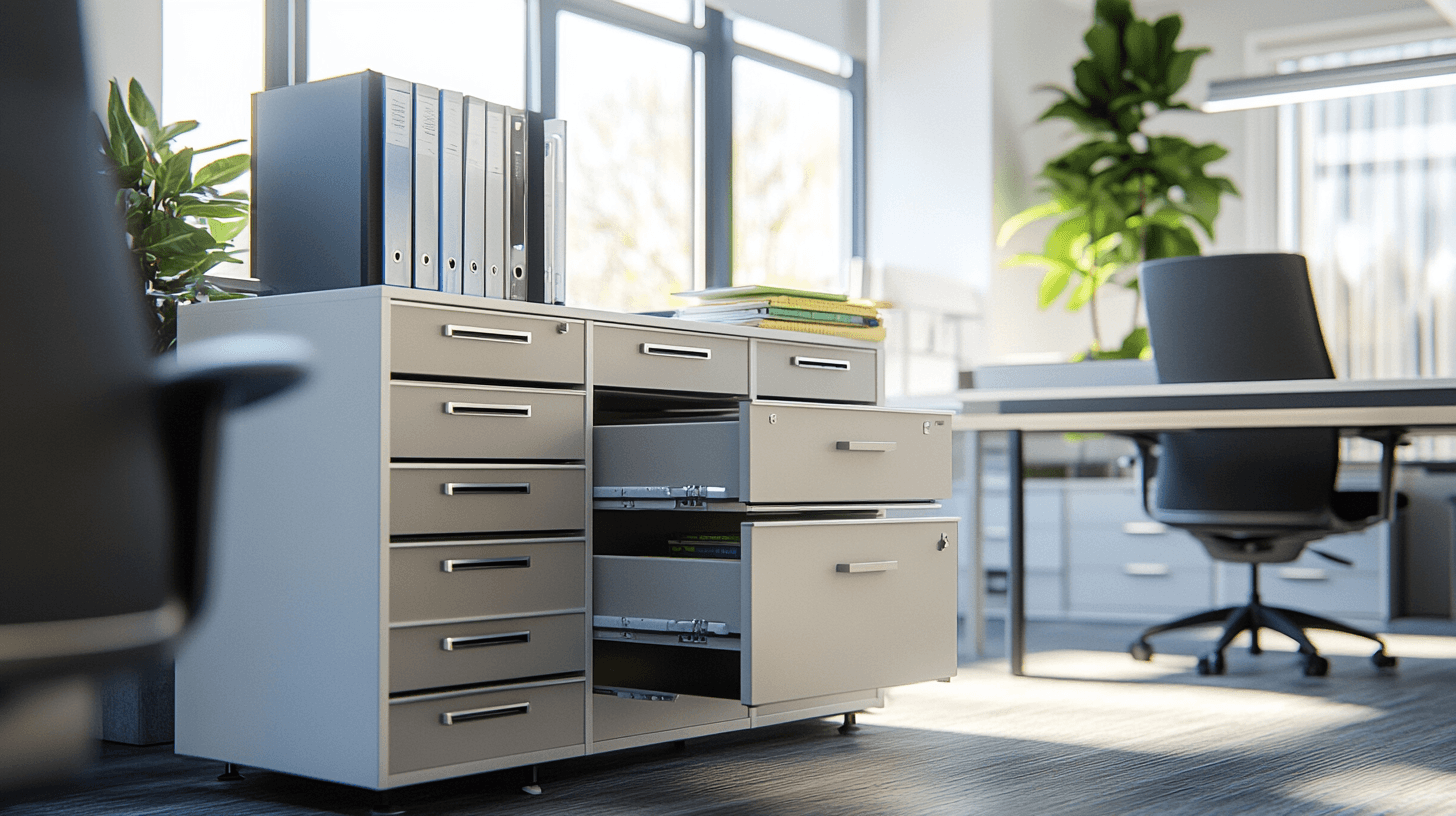 Schubladenschränke im Büro: Effiziente Organisation für den Arbeitsalltag