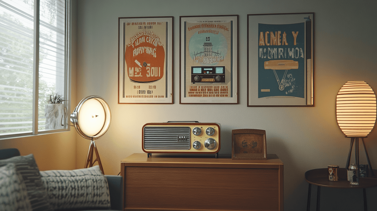 Retro-Dekorationen: Die Kunst der Nostalgie