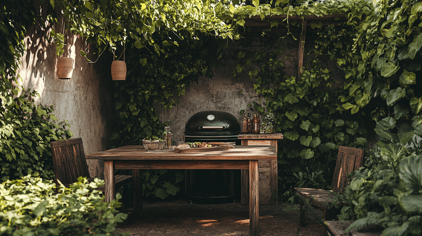 Der rustikale Charme eines Grillabends