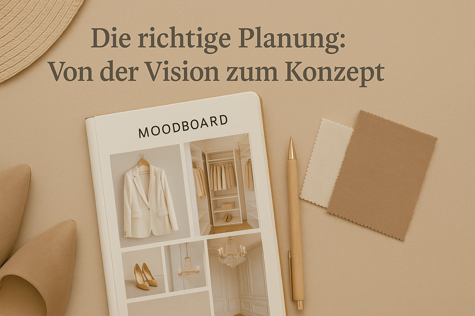 Die richtige Planung: Von der Vision zum Konzept