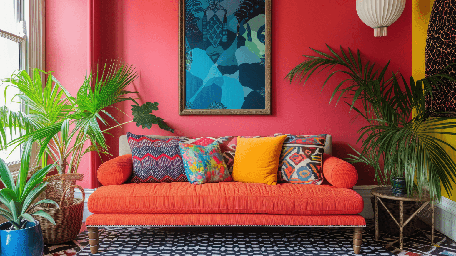 Dopamine Decor: Farbenfrohe Wohnideen für mehr Glücksgefühle