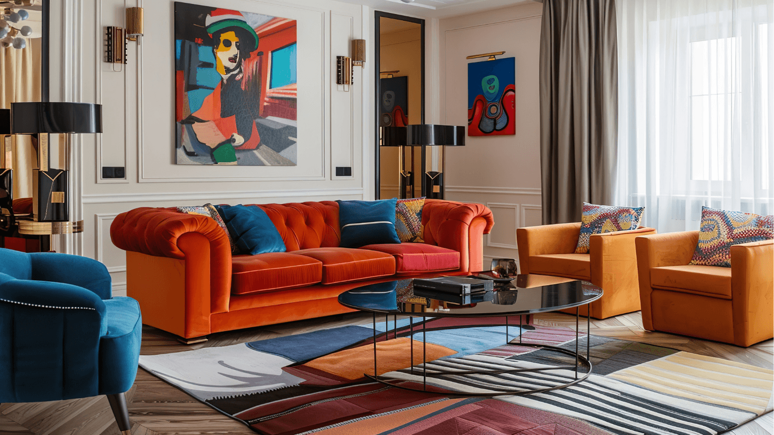 Wohnstile, die Dopamine Decor perfekt ergänzen