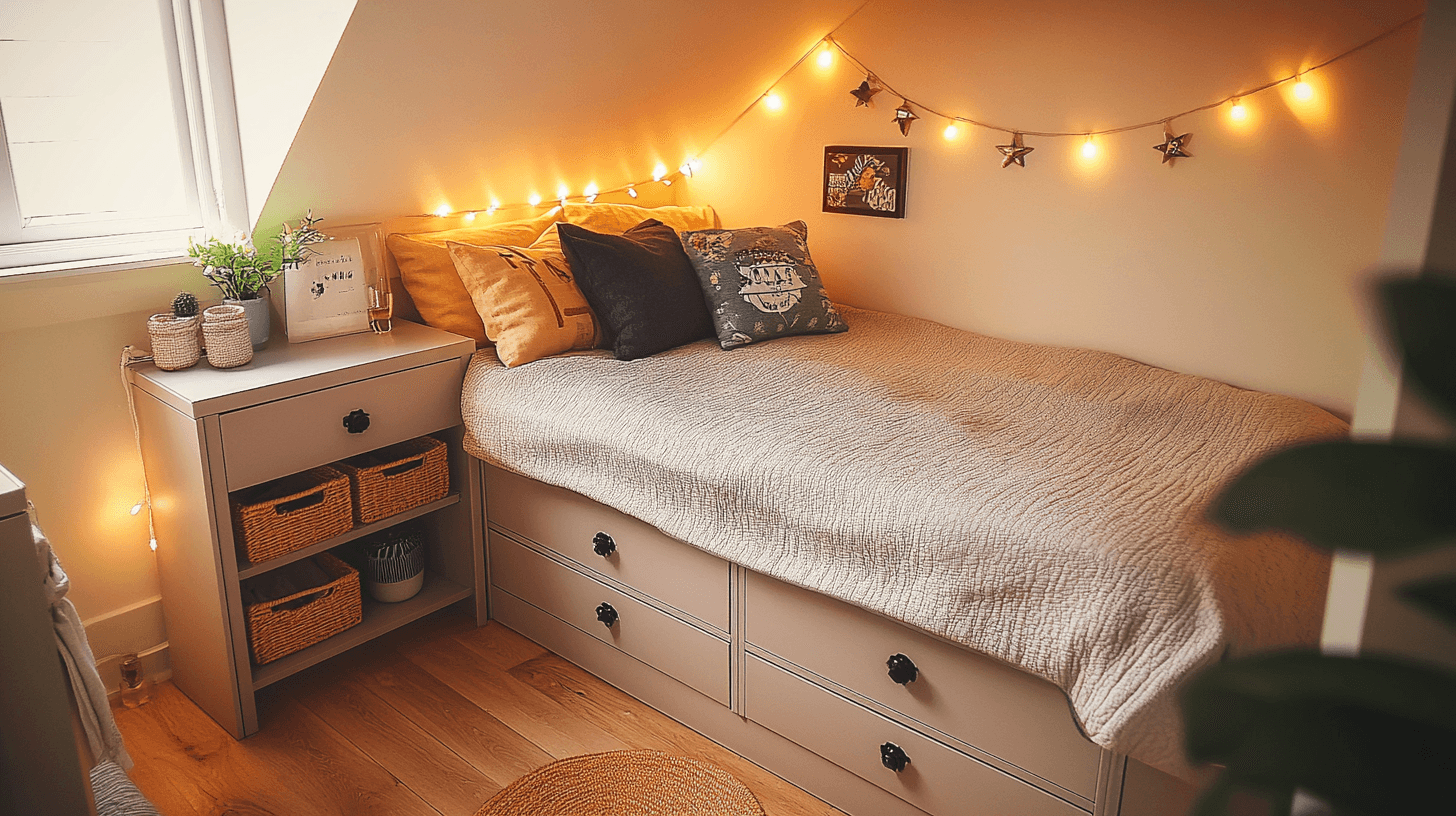 Kleines Schlafzimmer einrichten: Funktionalität und Komfort im Miniformat