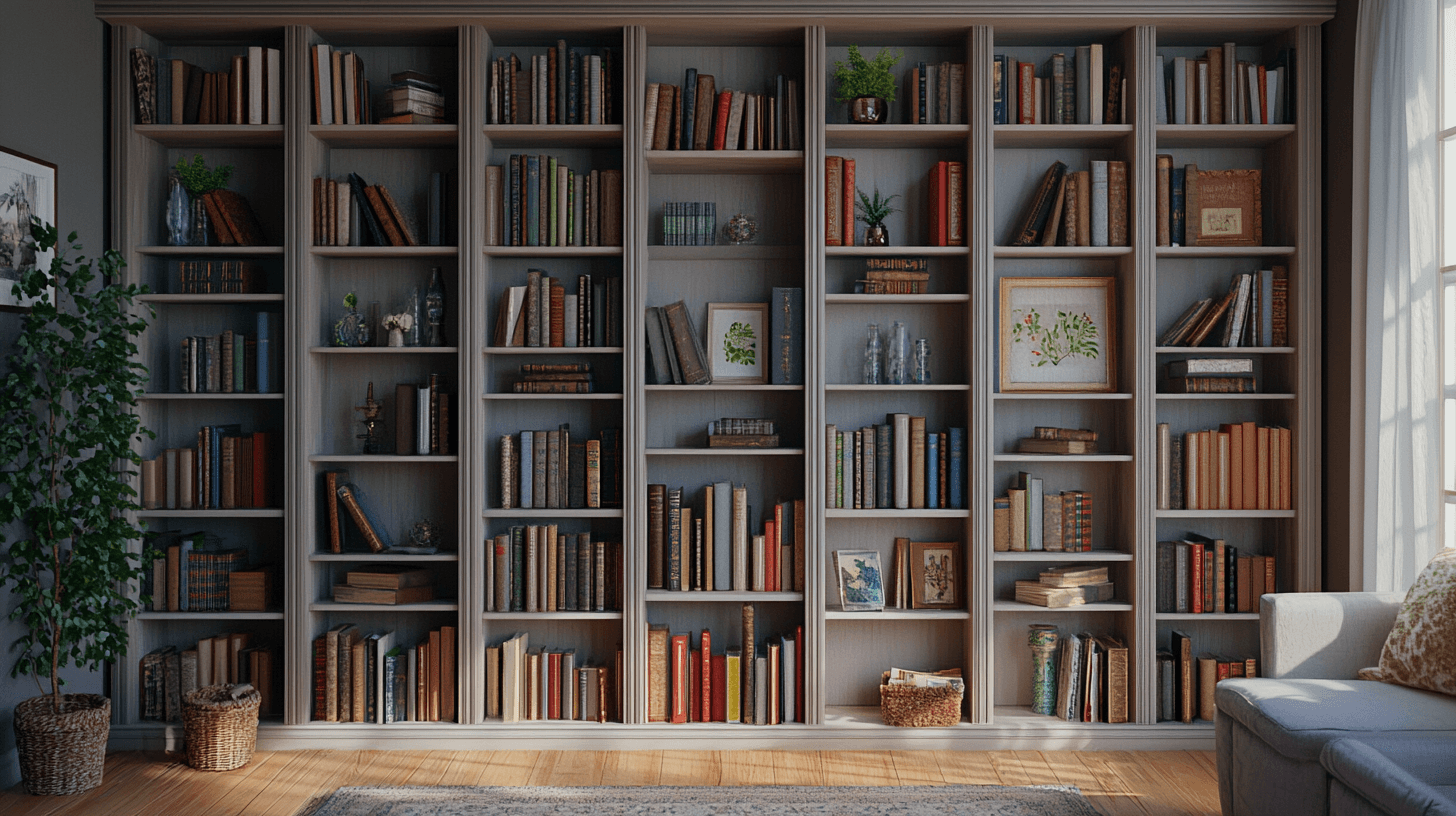 Die Wahl der richtigen Bücherregale