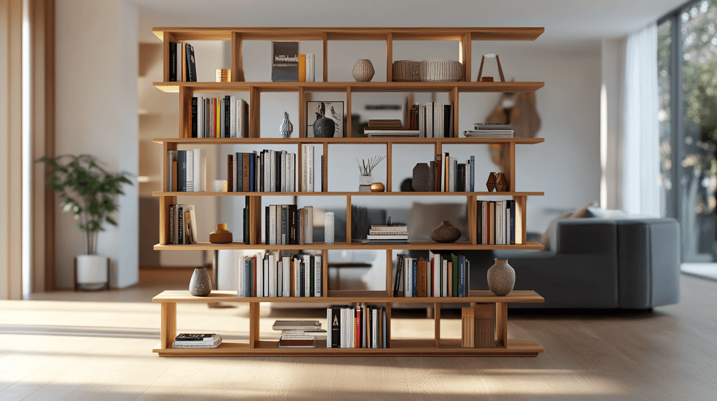 Bücherregale als multifunktionale Raumteiler