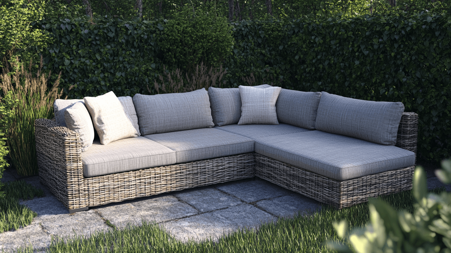 Verschiedene Arten von Gartensofas