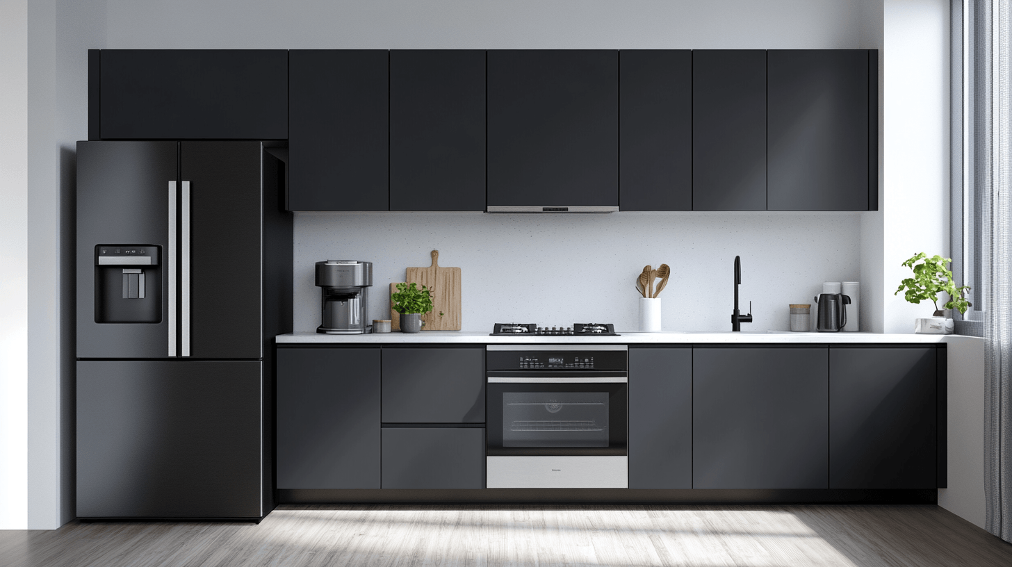 Monochrome Küchen: Ein Design-Trend mit klaren Linien