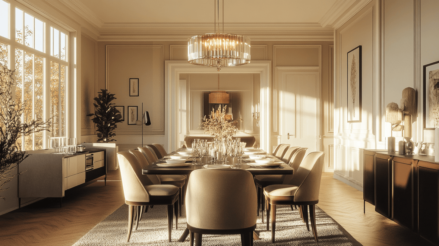 Elegantes Esszimmer gestalten: Stilvolle Akzente setzen