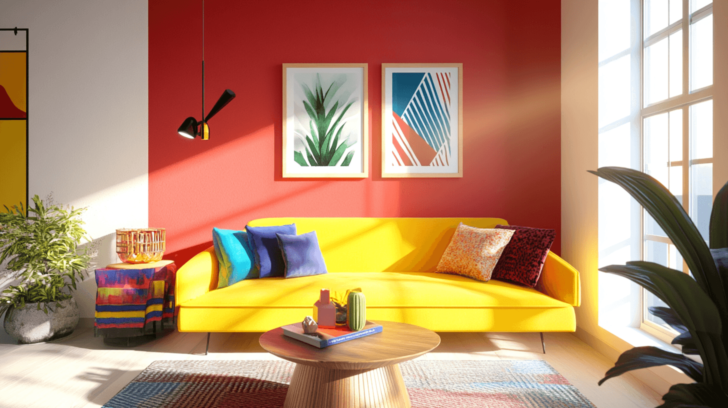 Color Pop: Knallige Farben im Raumkonzept