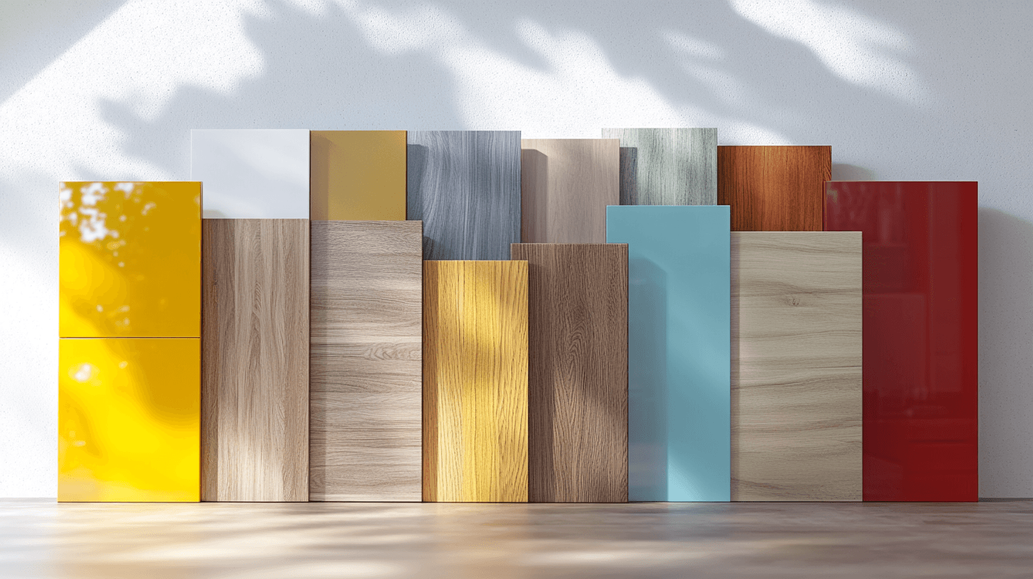 Materialien und Oberflächen für farbige Küchenfronten