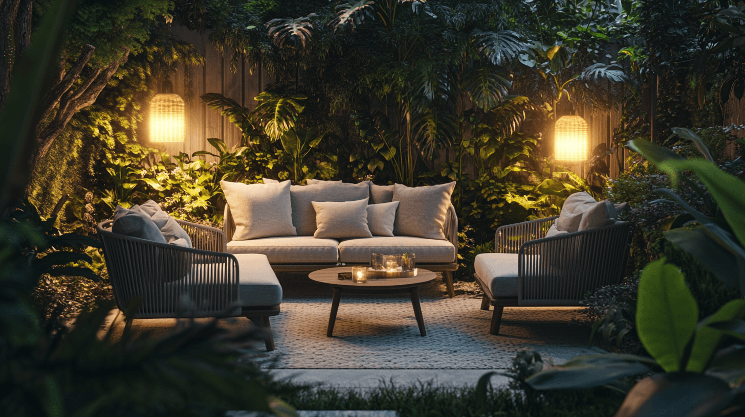 Gartenlounge für den Sommer: So richtest du sie stilvoll ein