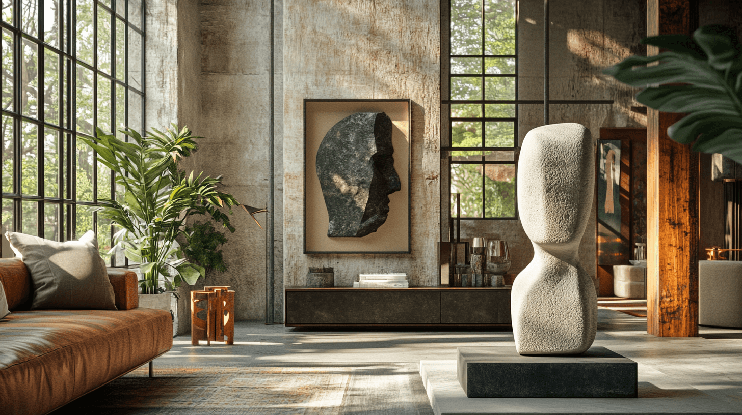 Die richtige Skulptur für dein Wohnzimmer auswählen