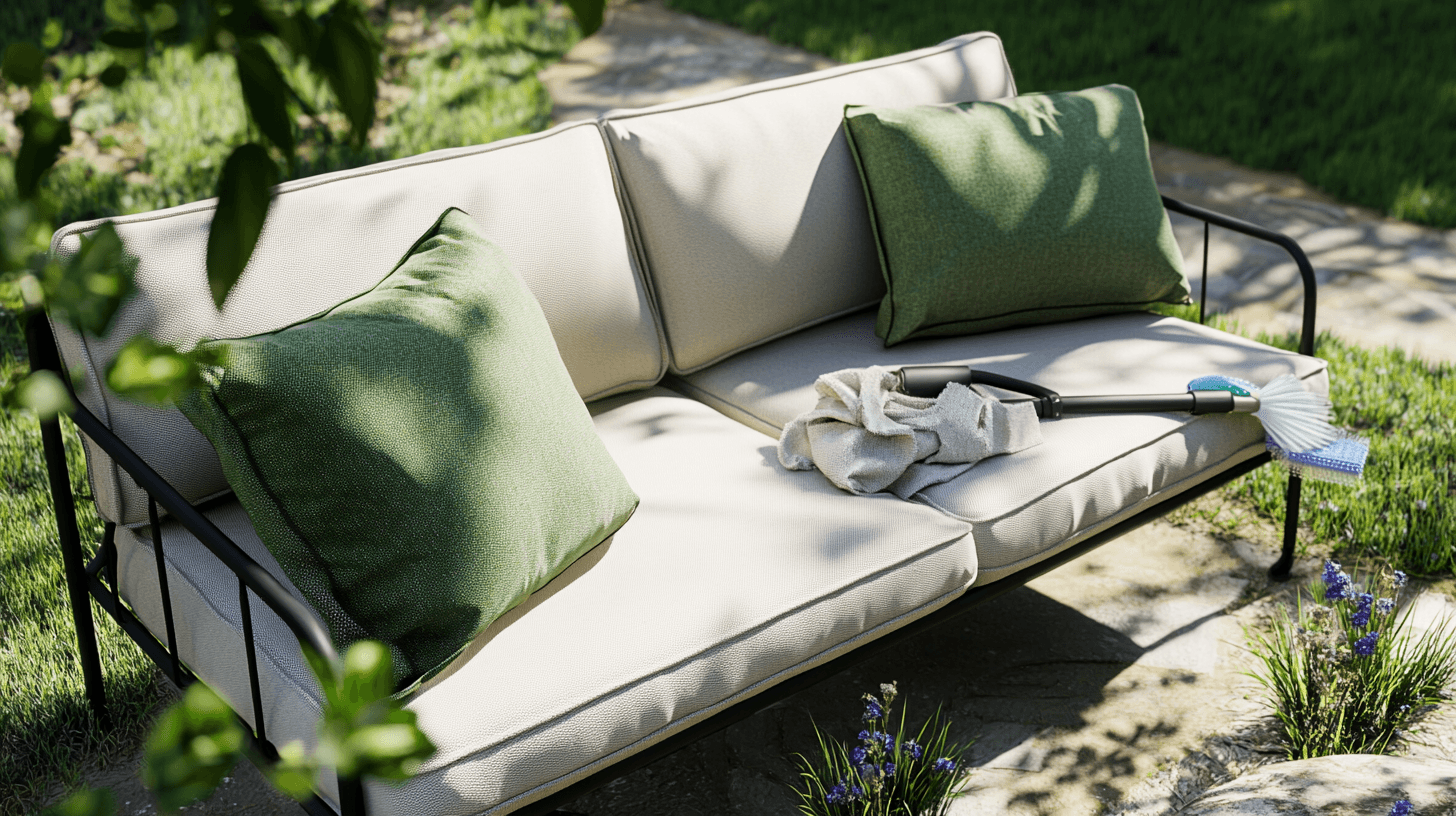 Pflege und Schutz: So bleibt das Outdoor-Sofa lange schön