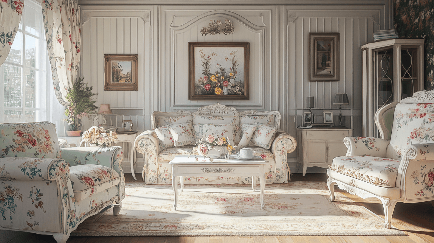 Romantischer Stil: Verspielte Details und weiche Farben