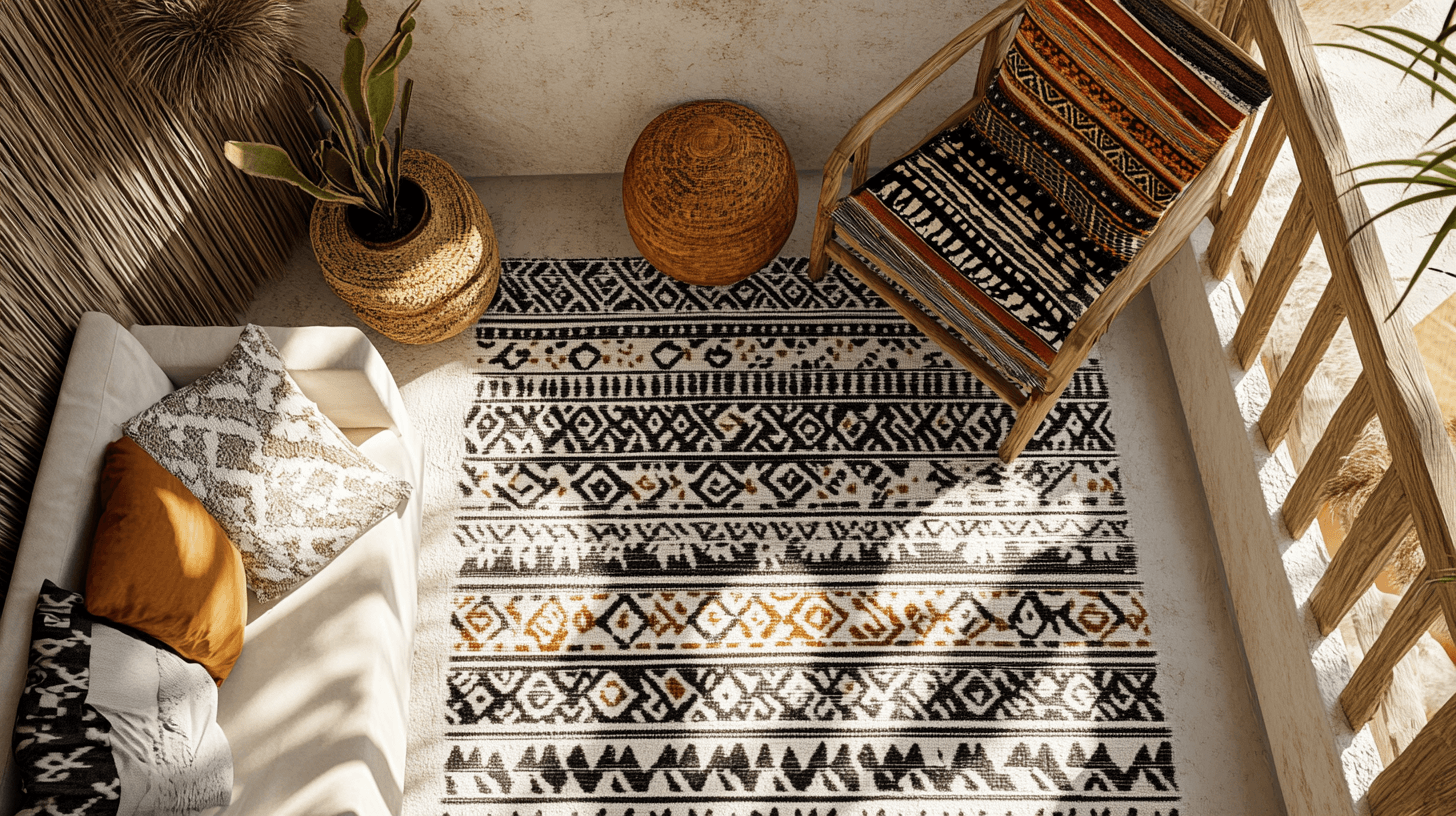 Dekorationen und Accessoires im Ethno-Chic