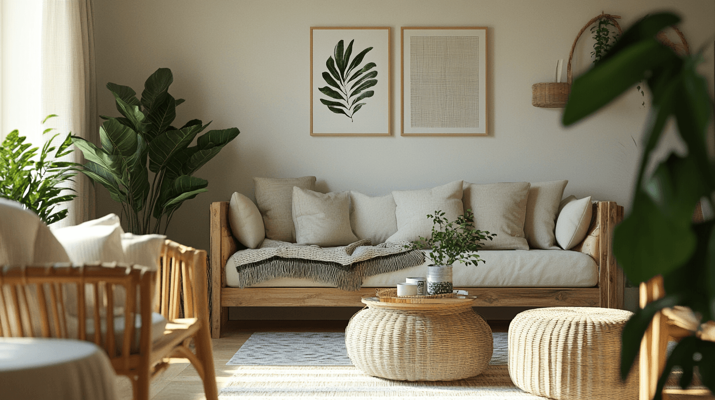 Natural Chic: Schlichtheit und Naturmaterialien im Fokus