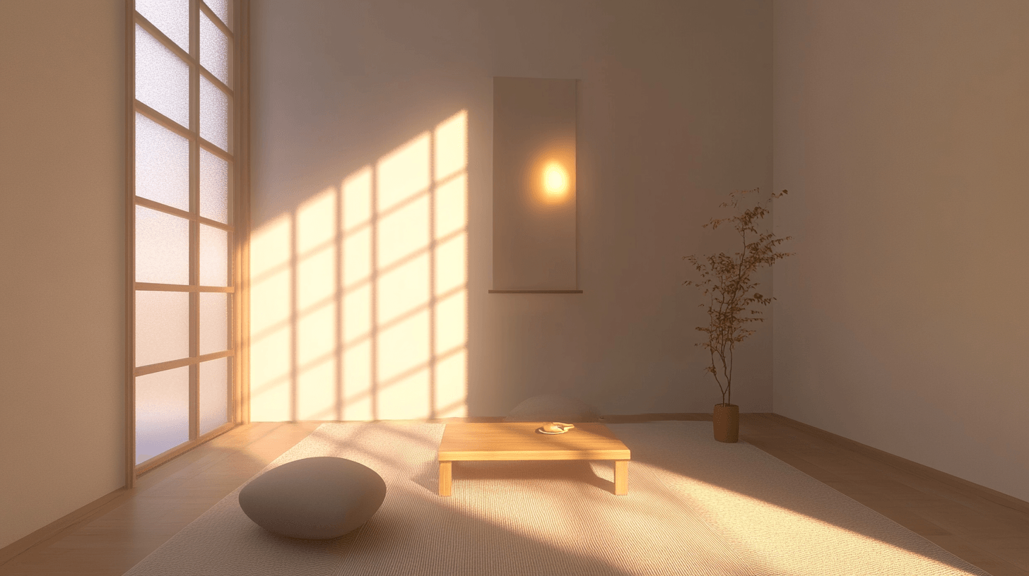 Zen Minimalism: Ruhe und Reduktion im Raum