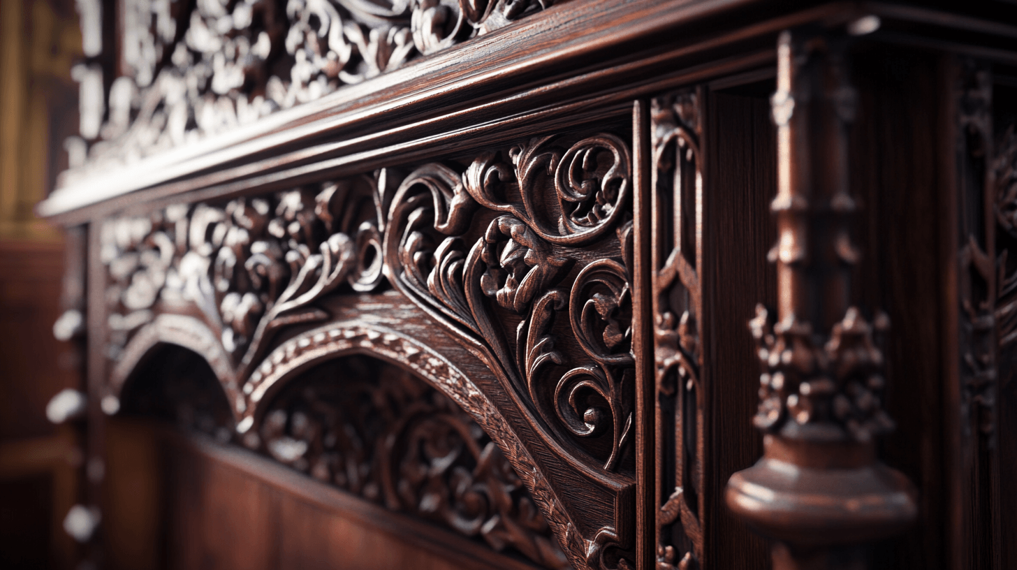 Möbel im Gothic Revival Stil