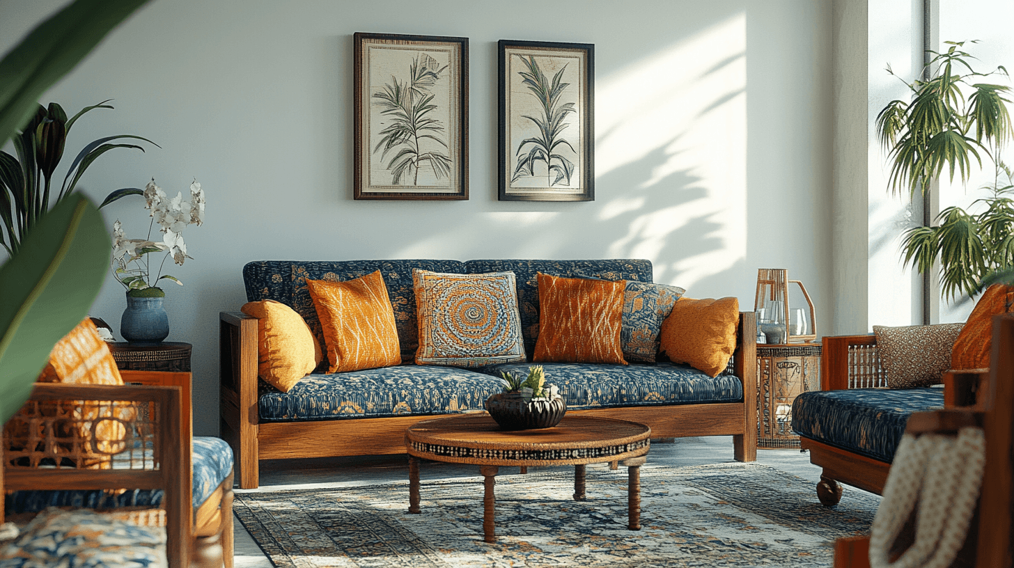 Wohnstile im Indian Ethno Chic: Traditionelle Eleganz neu interpretiert