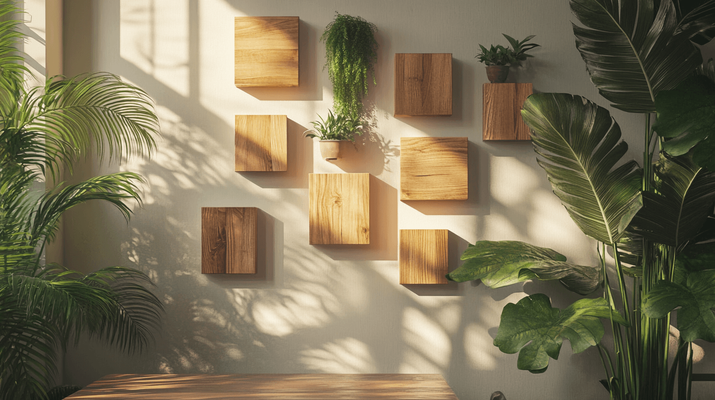 Dekorative Holzelemente für das gewisse Etwas
